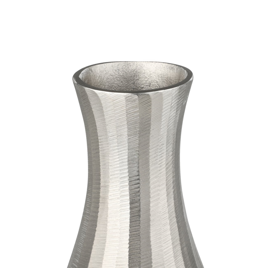 Eglo - Metallinen maljakko 28,5x13 cm hopea