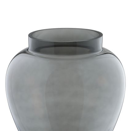 Eglo 421211 - Lasimaljakko ASINDRO 23,5x22 cm musta/savunvärinen