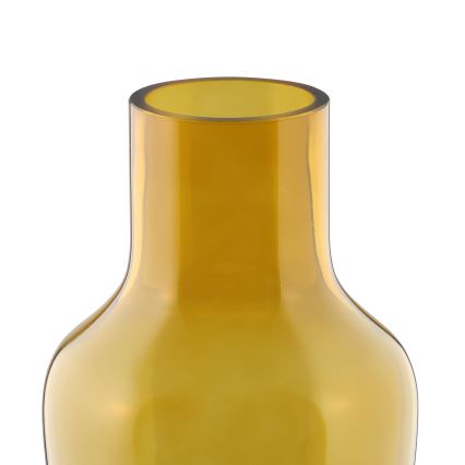 Eglo 421223 - Lasimaljakko SIRANANA 25x13,3 cm keltainen/savunharmaa