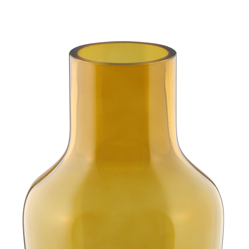 Eglo 421223 - Lasimaljakko SIRANANA 25x13,3 cm keltainen/savunharmaa