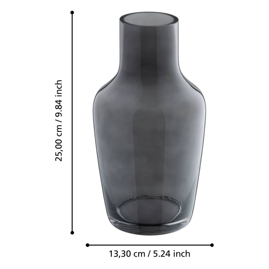 Eglo - Lasimaljakko 25x13,3 cm musta