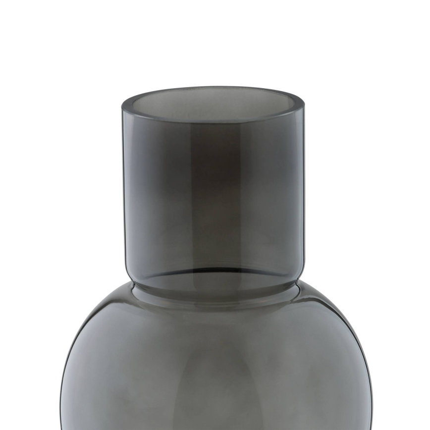 Eglo - Lasinen maljakko 28x15,5 cm musta