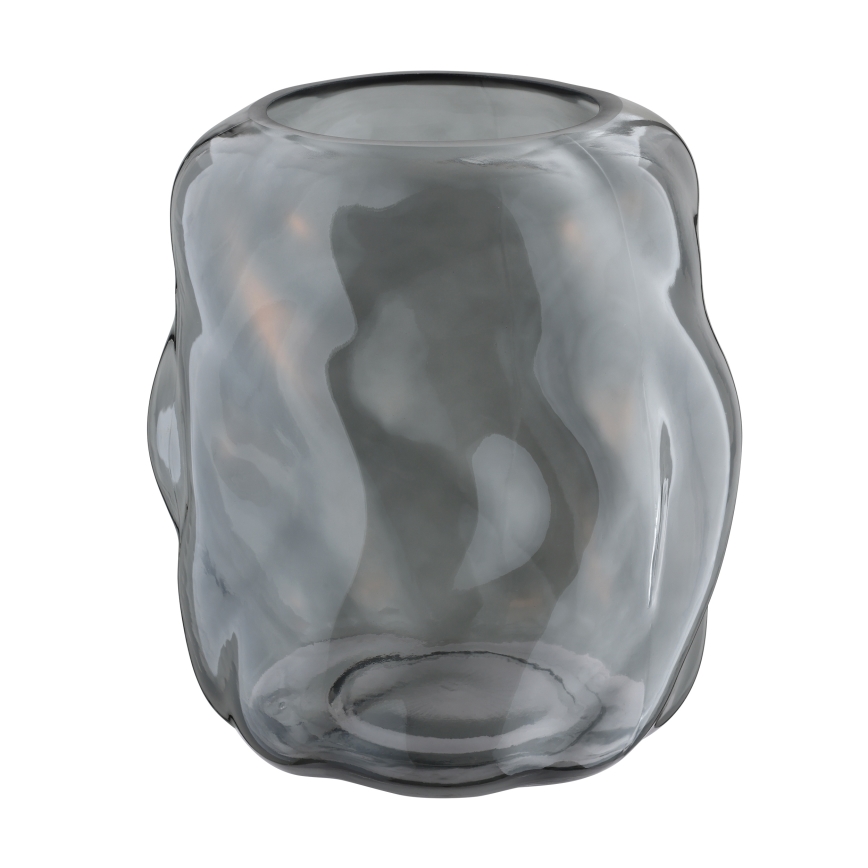 Eglo 421239 - Lasinen maljakko MAROSAVA 23x20 cm musta/savunvärinen