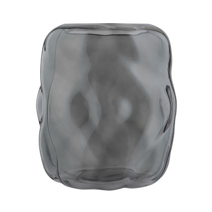 Eglo 421239 - Lasinen maljakko MAROSAVA 23x20 cm musta/savunvärinen
