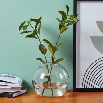 Eglo 421241 - Lasimaljakko MAROSAVA 17x20 cm harmaa/savunvärinen