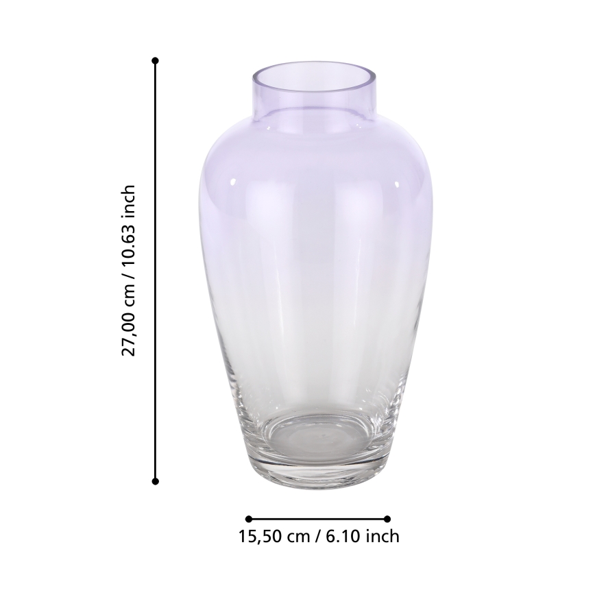Eglo 421356 - Lasimaljakko KENYASI 27x15,5 cm violetti