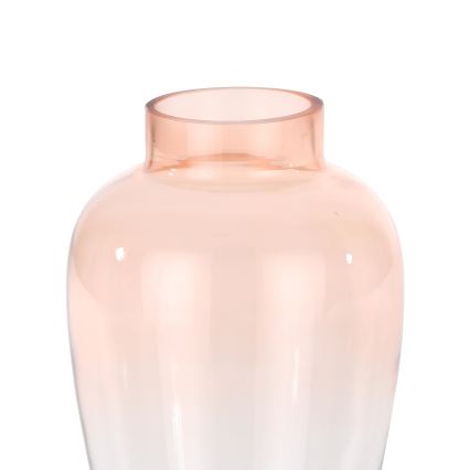 Eglo 421357 - Lasinen maljakko KENYASI 27x15,5 cm vaaleanpunainen