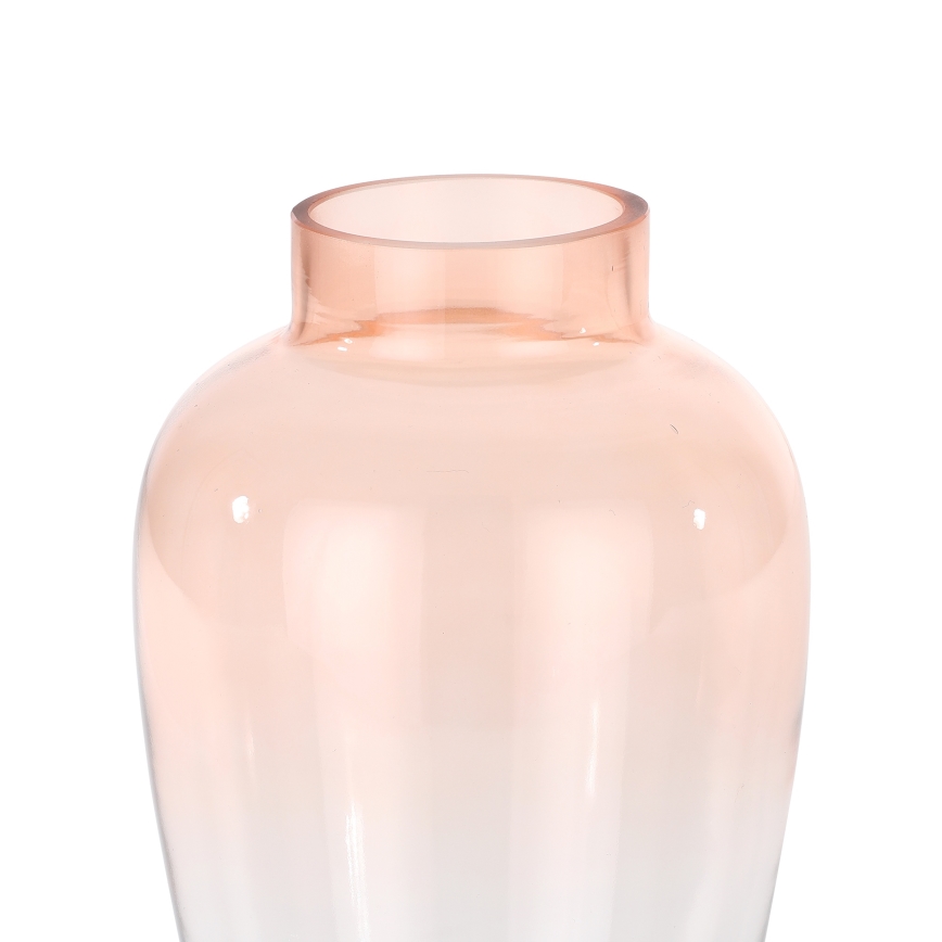 Eglo 421357 - Lasinen maljakko KENYASI 27x15,5 cm vaaleanpunainen