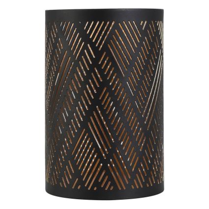 Eglo - Kynttilänjalka 15x10 cm musta/kulta