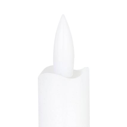 Eglo - SETTI 2x LED-kynttilä LED/1xAAA 24,5 cm valkoinen