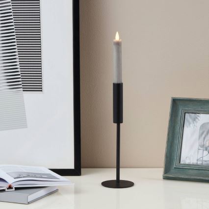 Eglo 422223 - SETTI 2x LED-kynttilä ANTANABE LED/1xAAA 15 cm harmaa