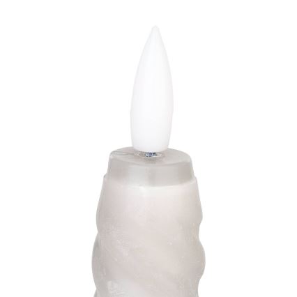 Eglo - SETTI 2x LED Kynttilä LED/1xAAA 15 cm harmaa