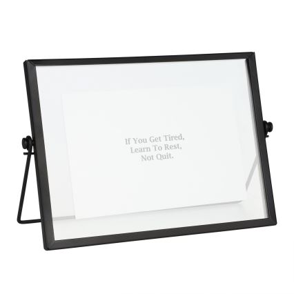 Eglo - valokuvakehys 10x15 cm musta