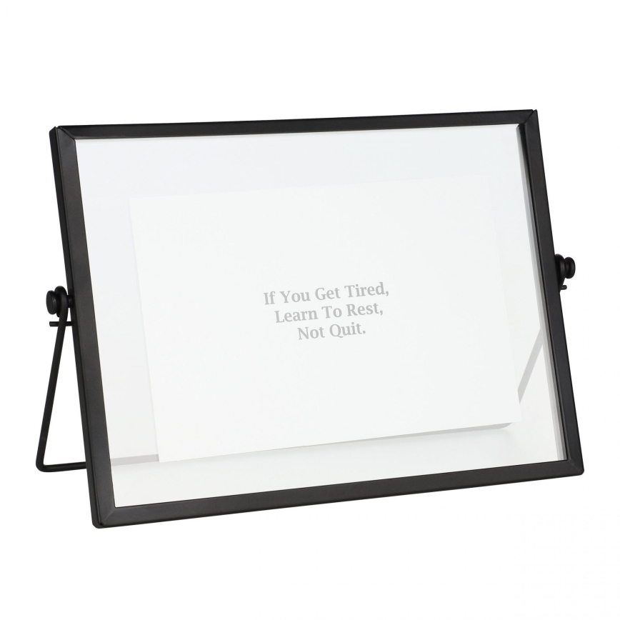 Eglo - valokuvakehys 10x15 cm musta