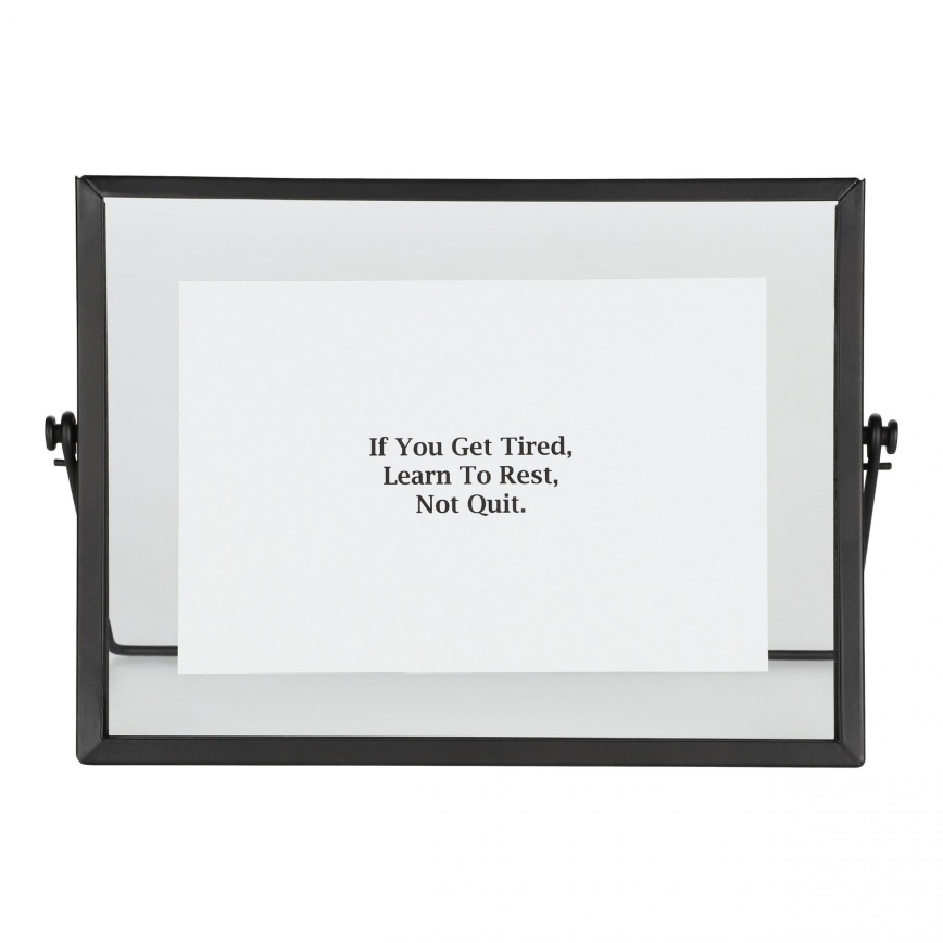 Eglo - valokuvakehys 10x15 cm musta