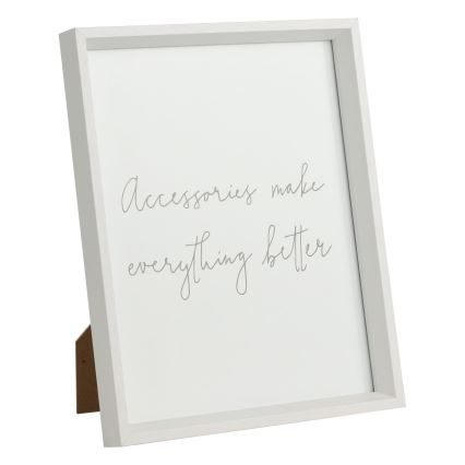 Eglo - valokuvakehys 20x25 cm valkoinen