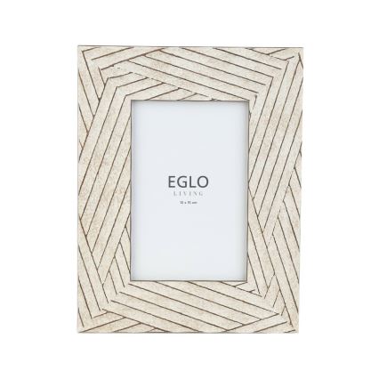 Eglo - valokuvakehys 10x15 cm beige
