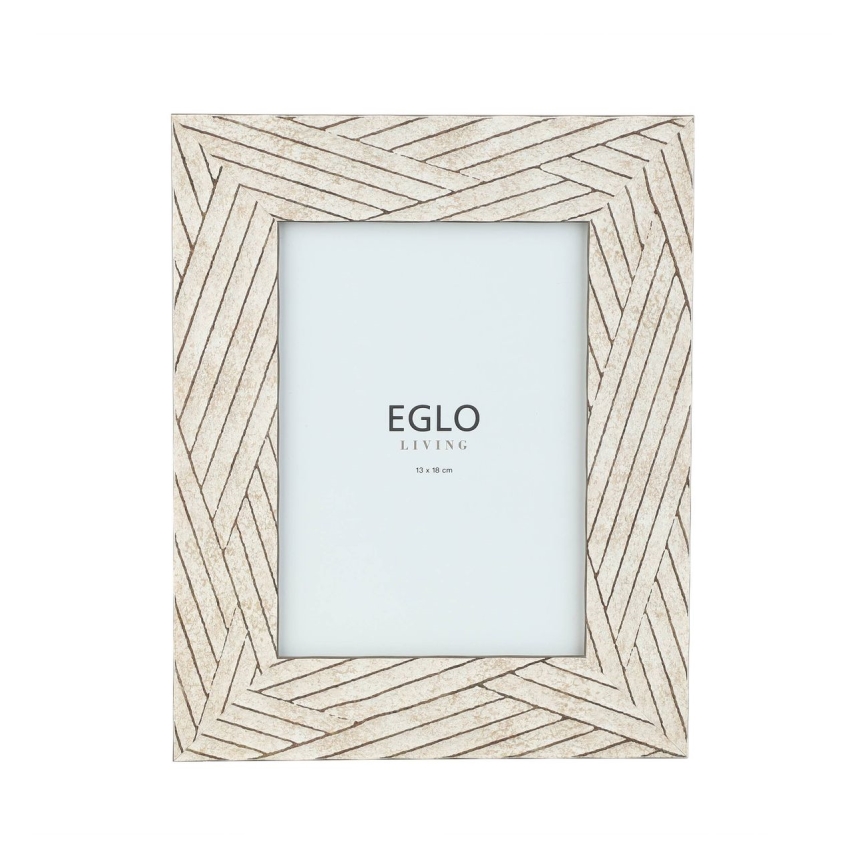 Eglo - valokuvakehys 13x18 cm beige