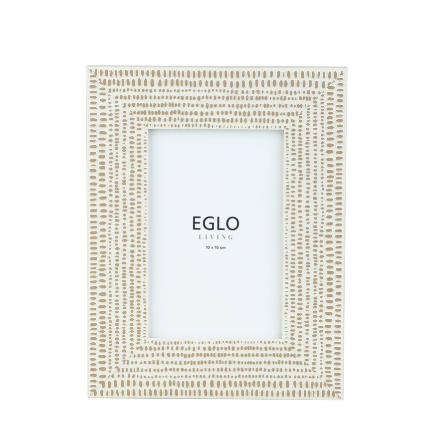 Eglo - valokuvakehys 10x15 cm kerma