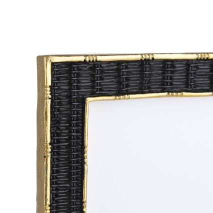 Eglo - valokuvakehys 13x18 cm musta/kulta