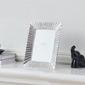 Eglo 423221 - Valokuvakehys BUGRINO 13x18 cm hopea