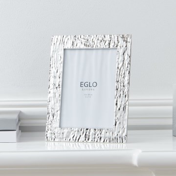 Eglo 423222 - Valokuvakehys BUGRINO 13x18 cm hopea