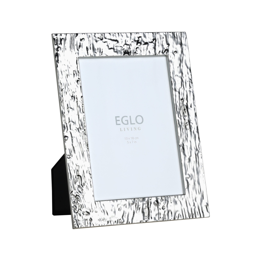 Eglo 423222 - Valokuvakehys BUGRINO 13x18 cm hopea