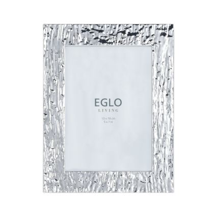 Eglo 423222 - Valokuvakehys BUGRINO 13x18 cm hopea