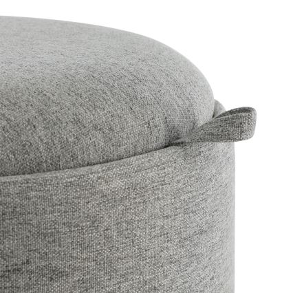 Eglo - SETTI 2x Tabouret halkaisija 34,5/39 cm harmaa