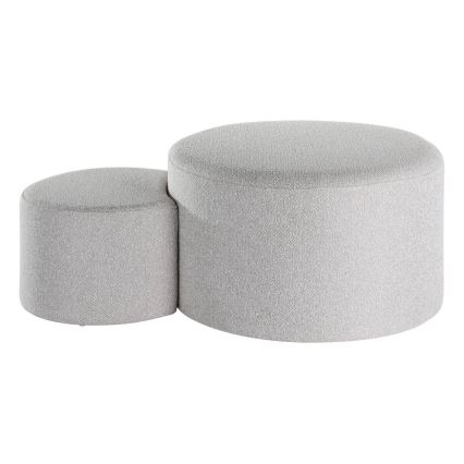 Eglo - SARJA 2x Jakkara Ø 45,5/70 cm harmaa