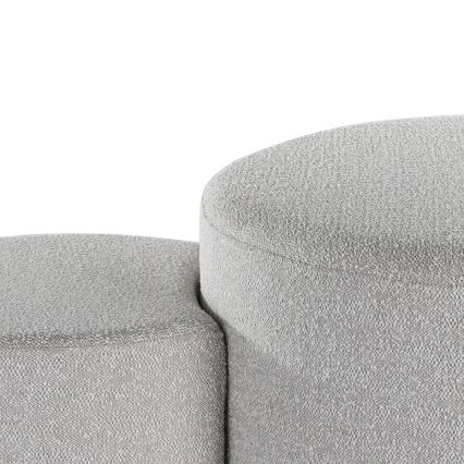 Eglo - SARJA 2x Jakkara Ø 45,5/70 cm harmaa