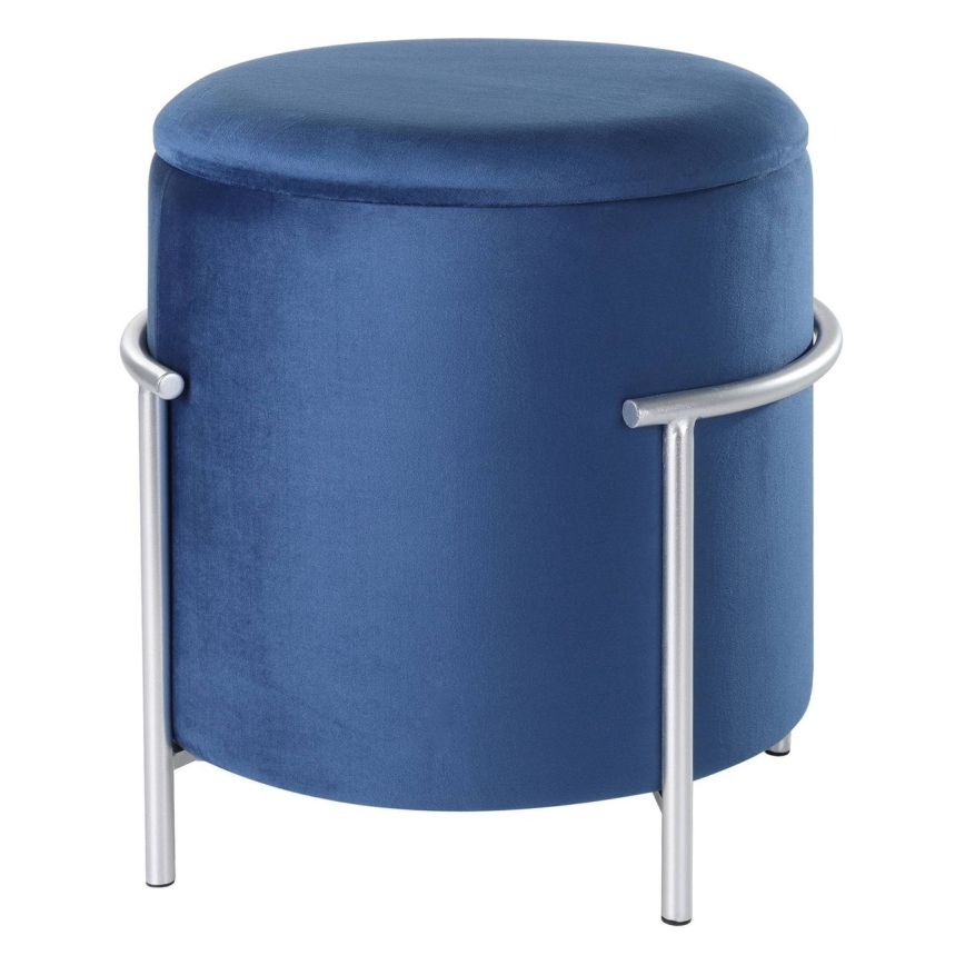 Eglo - Tabouret 46x41 cm sininen/kromi