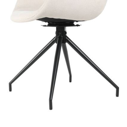 Eglo - Ruokapöydän tuoli 82x58 cm kerma/musta