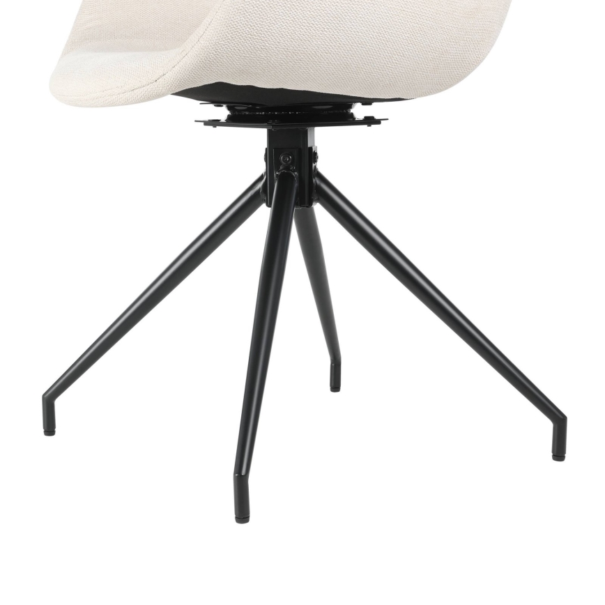 Eglo - Ruokapöydän tuoli 82x58 cm kerma/musta