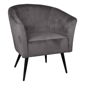 Eglo 424946 - Nojatuoli AMPAHA 78 x 70 cm, harmaa