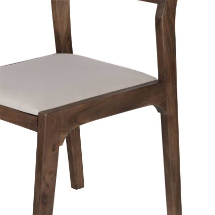 Eglo - Ruokapöydän tuoli 84x55 cm ruskea/kerma