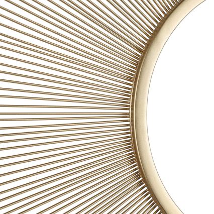 Eglo - Seinäpeili halkaisija 76 cm kulta/musta