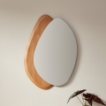 Eglo 425049 - Seinäpeili LIOMA 68x48 cm kuusi/beige
