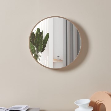 Eglo 425058 - Seinäpeili BANI, halkaisija 40 cm, beige