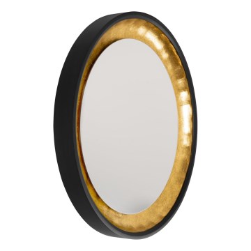 Eglo 425062 - BONTANG-seinäpeili Ø 90 cm, musta/kultainen