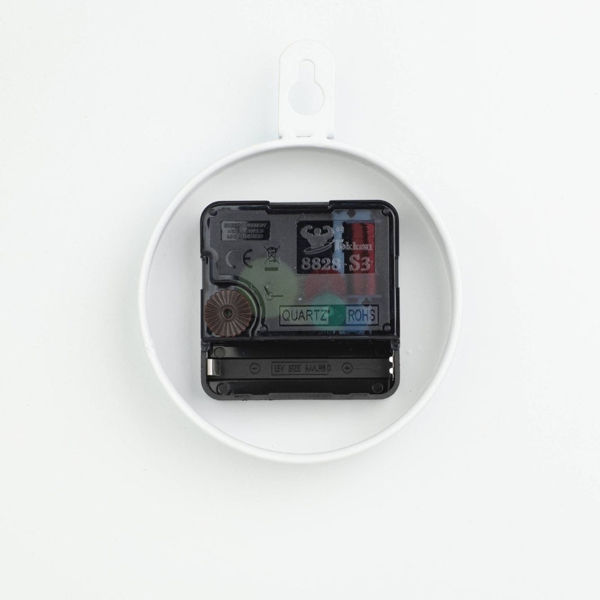 Eglo - Seinäkello 1xAA halkaisija 30 cm ruskea