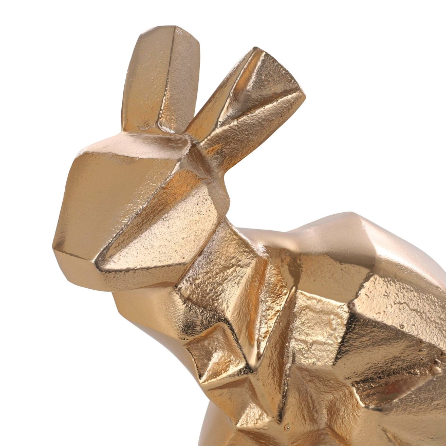 Eglo - Metallinen koriste 17,5x16 cm kani/kulta