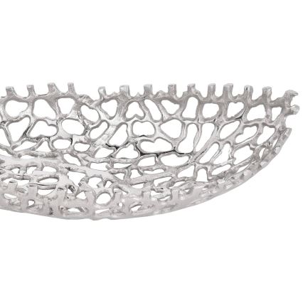 Eglo - SETTI 2x Koristetarjotin 44/61 cm hopea