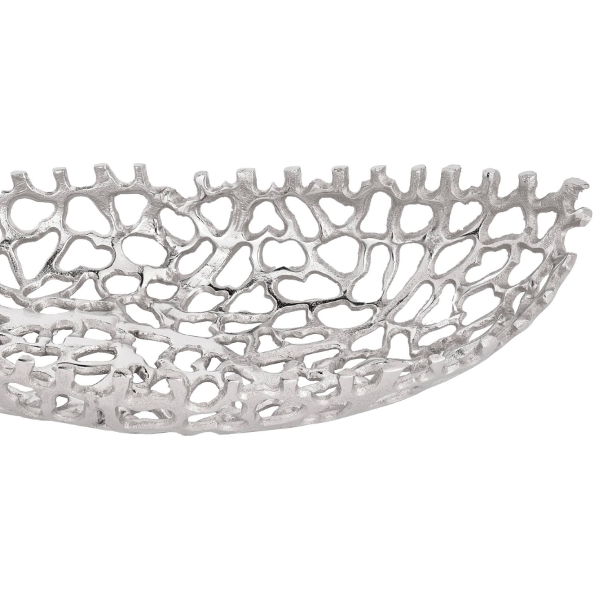 Eglo - SETTI 2x Koristetarjotin 44/61 cm hopea