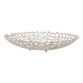 Eglo 427488 - KIMITSU koristekulho, halkaisija 45 cm, hopeanvärinen