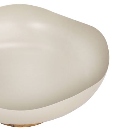 Eglo - Koristetarjotin halkaisija 25 cm beige