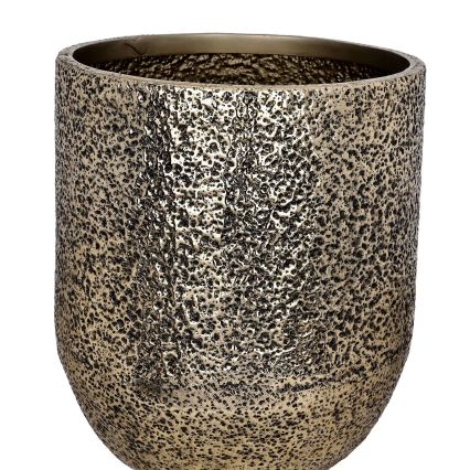 Eglo - Metallinen kukkaruukku 50x42 cm kulta