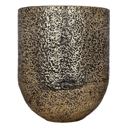 Eglo - Metallinen kukkaruukku 50x42 cm kulta