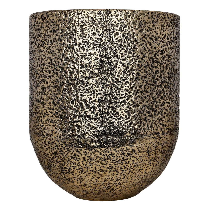 Eglo - Metallinen kukkaruukku 50x42 cm kulta