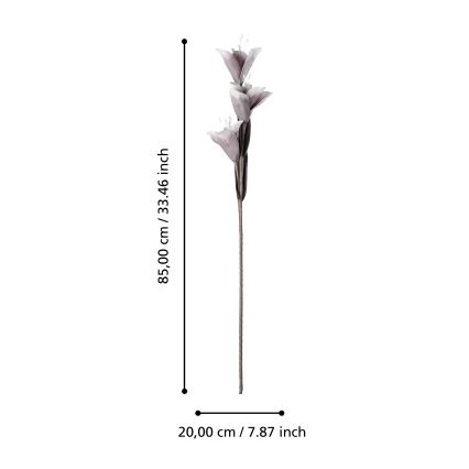 Eglo - Tekokukka 85 cm violetti